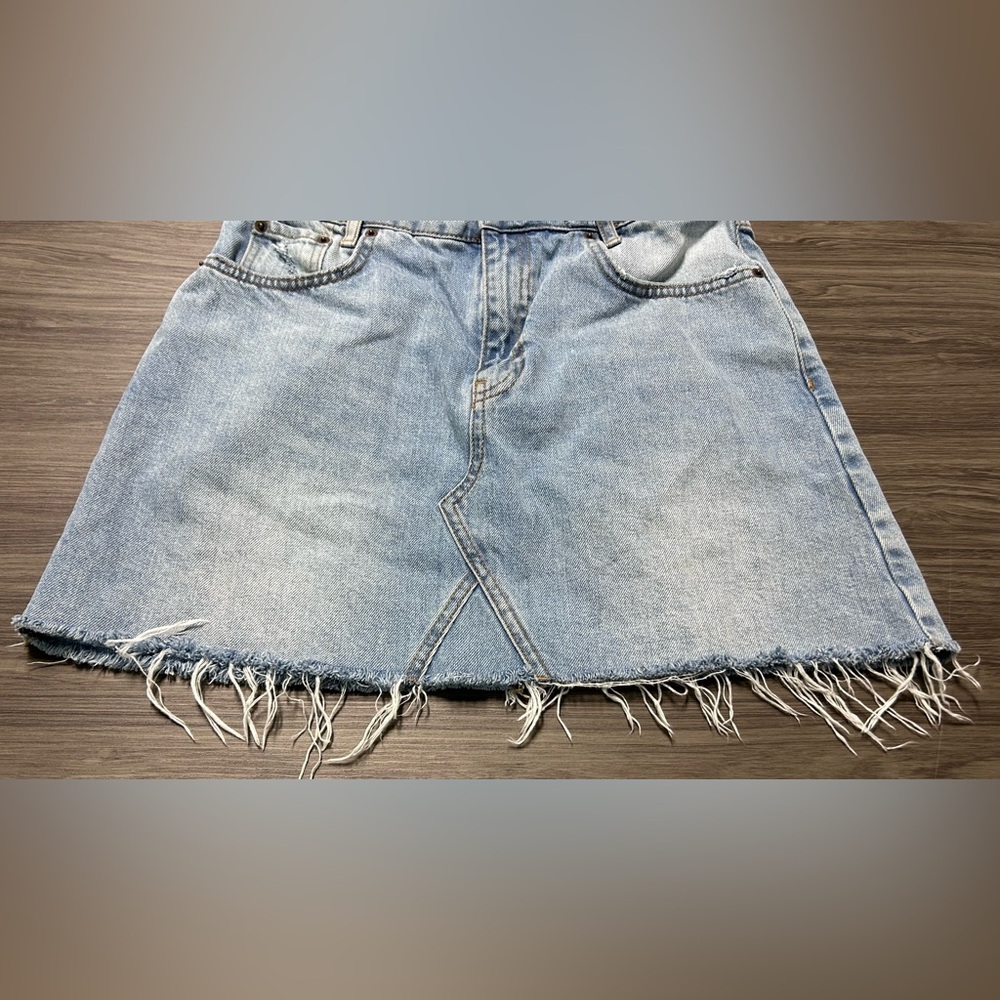 BDG Urban Outfitters Blue Jean Skirt Size Medium - Picture 2 of 6